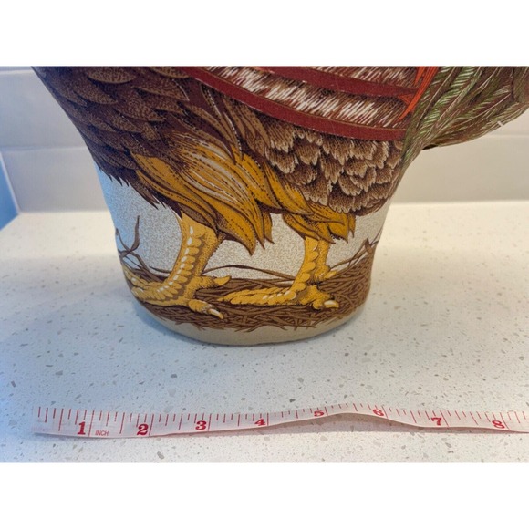 Chicken and‎ Rooster Hand Sewn Plush Fabric Decorative Set of 2 - Picture 15 of 16